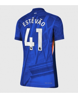 Billige Fotballdrakt Chelsea Estevao Willian #41 Replika Hjemmedrakt Dame 2025-26 Kortermet Billige Fotballdrakt Chelsea Estevao Willian #41 Replika Hjemmedrakt Dame 2025-26 Kortermet
